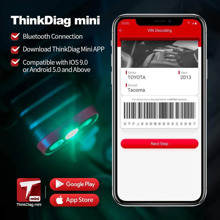Käynnistä Thinkcar Thinkdiag MINI