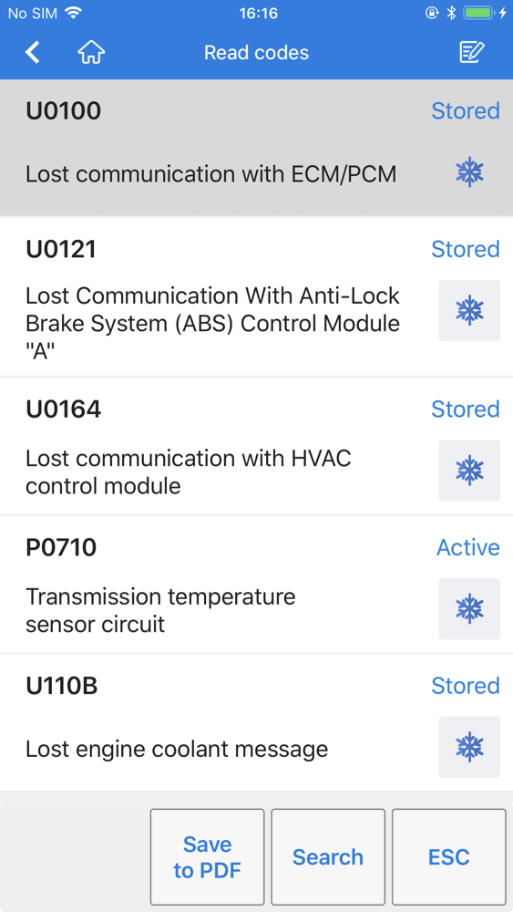 Universaali auton diagnostiikkatyökalu Autel AP200 Bluetooth