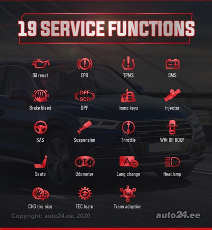 Universaali auton diagnostiikkatyökalu Autel AP200 Bluetooth
