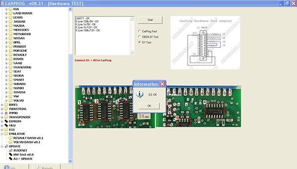 CARPROG 13.77 Online Full Kit -ohjelmoija