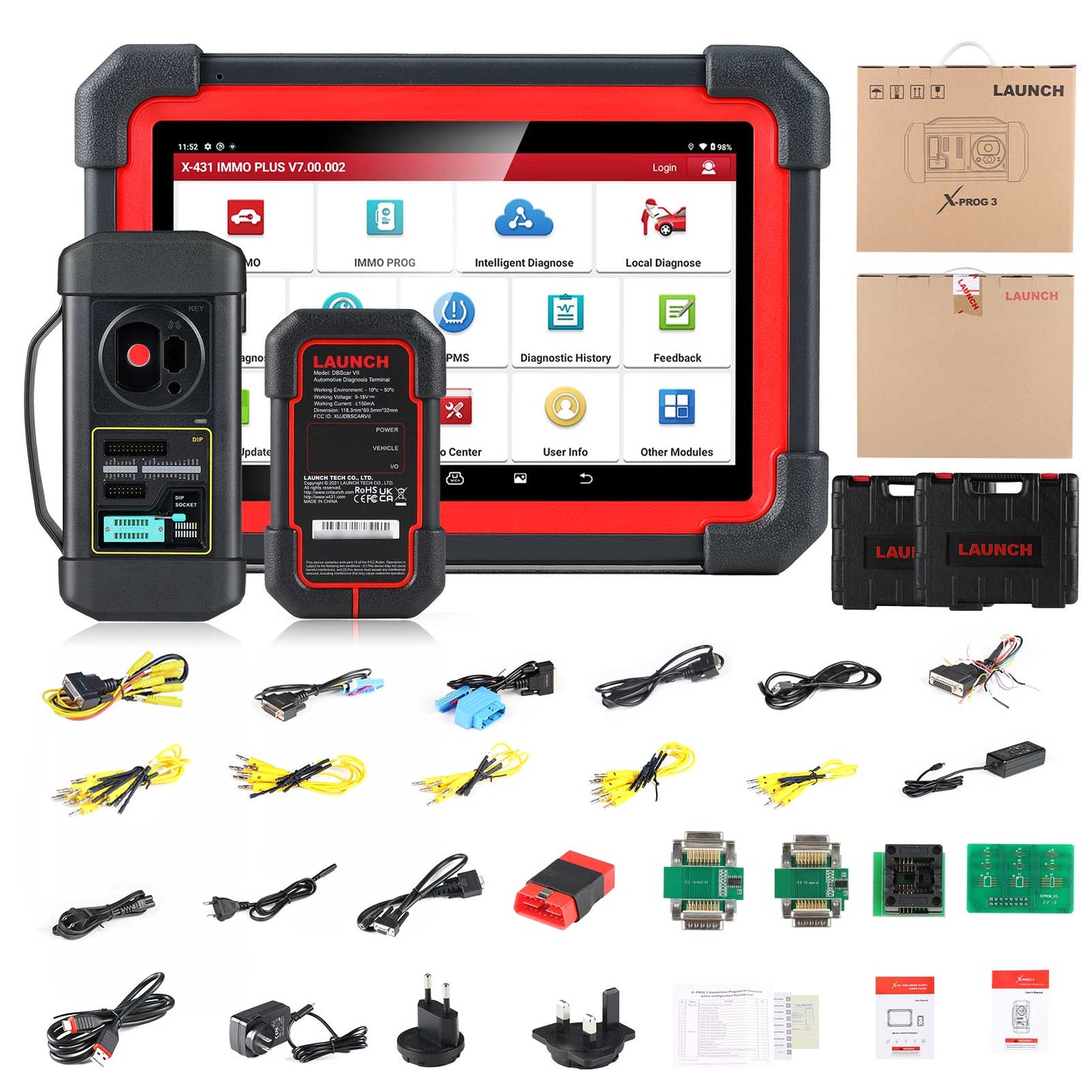 Autodiagnostiikkalaite Launch X431 IMMO Plus 2026