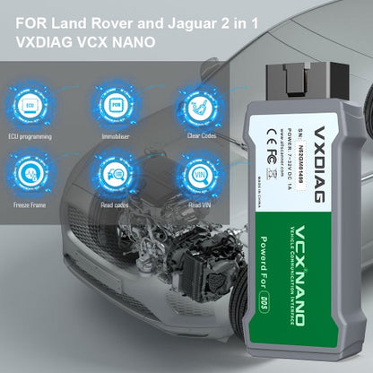 Land Rover / Jaguar VXDIAG VCX -diagnostiikkalaite