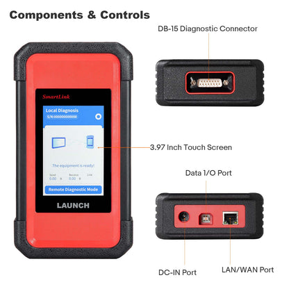 LAUNCH X431 PRO3S+ SmartLink C 2.0 Henkilö- ja kuorma-autojen diagnostiikkalaite 2026