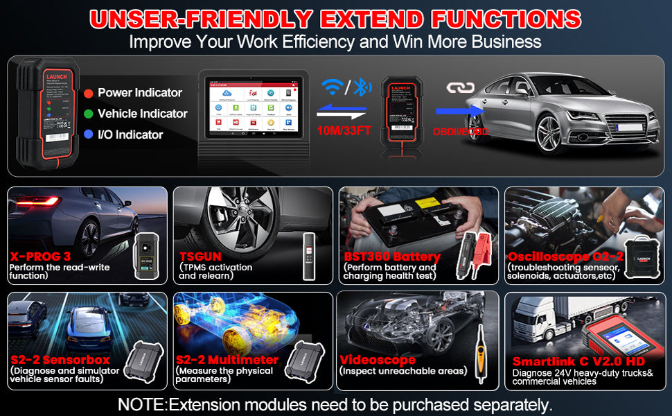 Autodiagnostiikkalaite Launch X431 V5.0 PRO Elite 2026