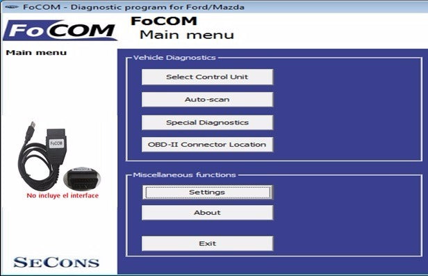 Ford/Mazda-diagnostiikkalaite VCM PRO