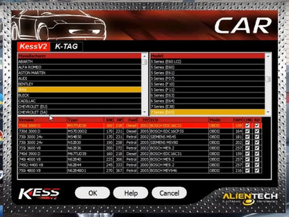 Alientech KESS V2 Master -virityssarja
