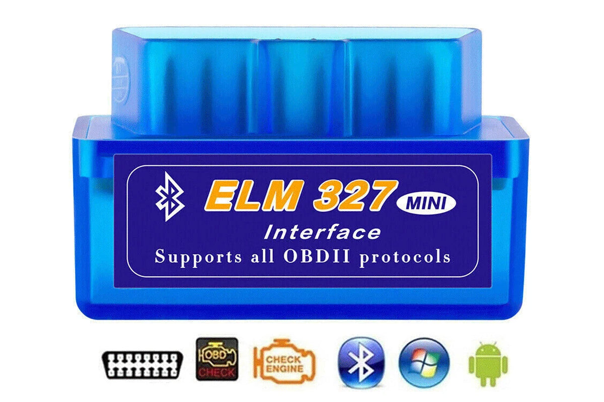 Mini ELM327 V2.1 OBD2 Bluetooth-diagnostiikkalaite