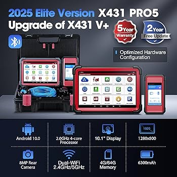Ajoneuvon diagnostiikkalaite Launch X431 PRO5 Smartlink 2.0 2026
