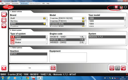 Universaali auton diagnostiikkalaite Delphi DS150E Bluetoothilla 2021.11