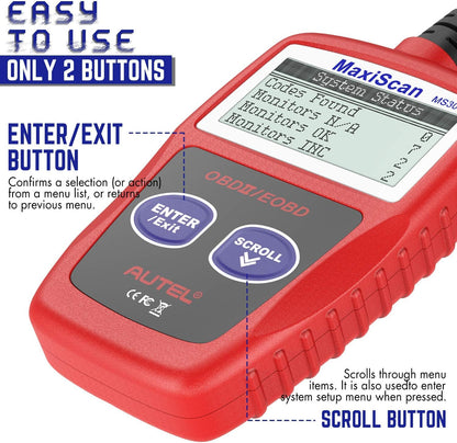 Autel MaxiScan MS309 – universaali OBDII-diagnoosilaite