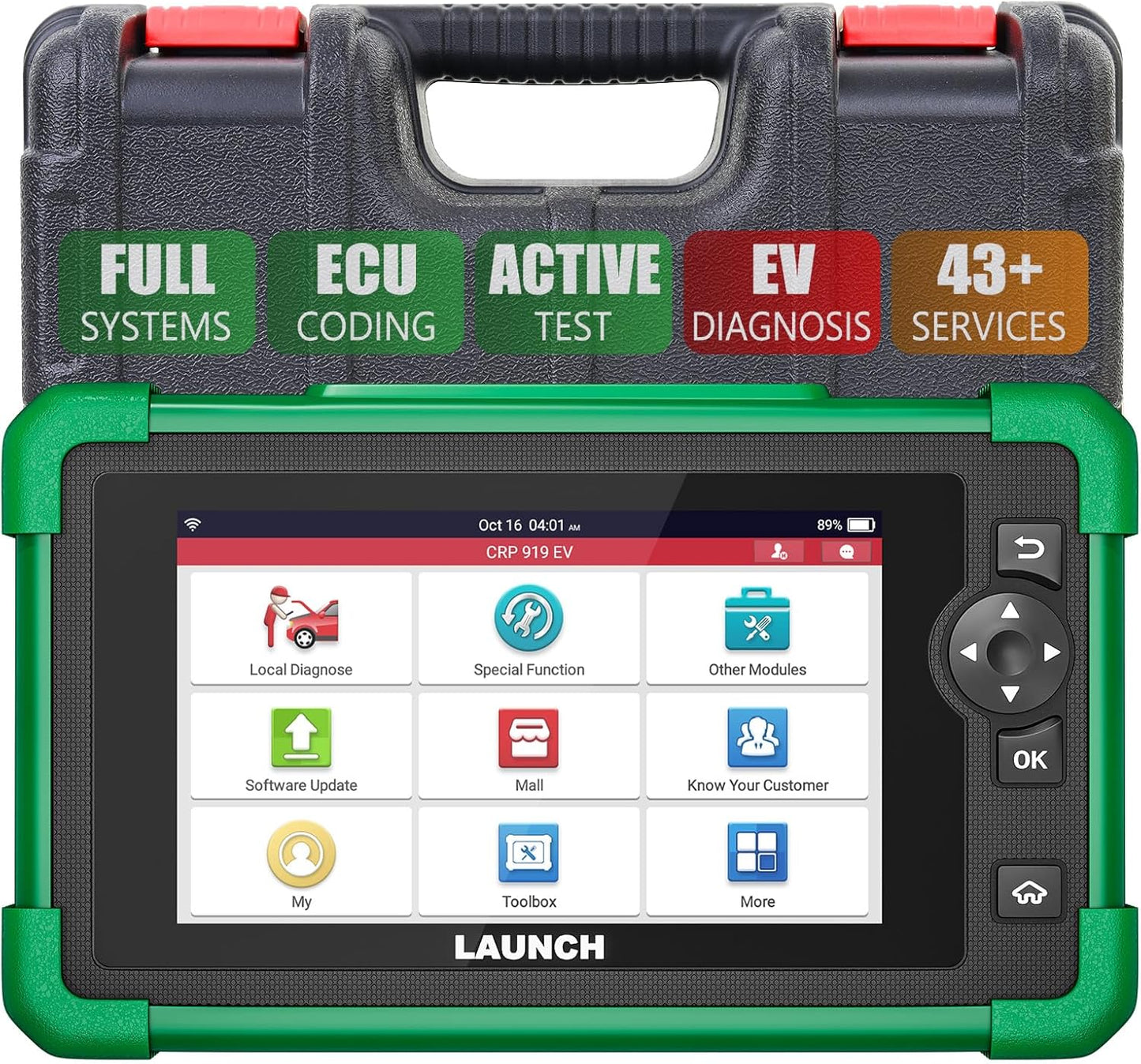 Sähköautojen (EV) diagnostiikkalaite Launch CRP919 2026
