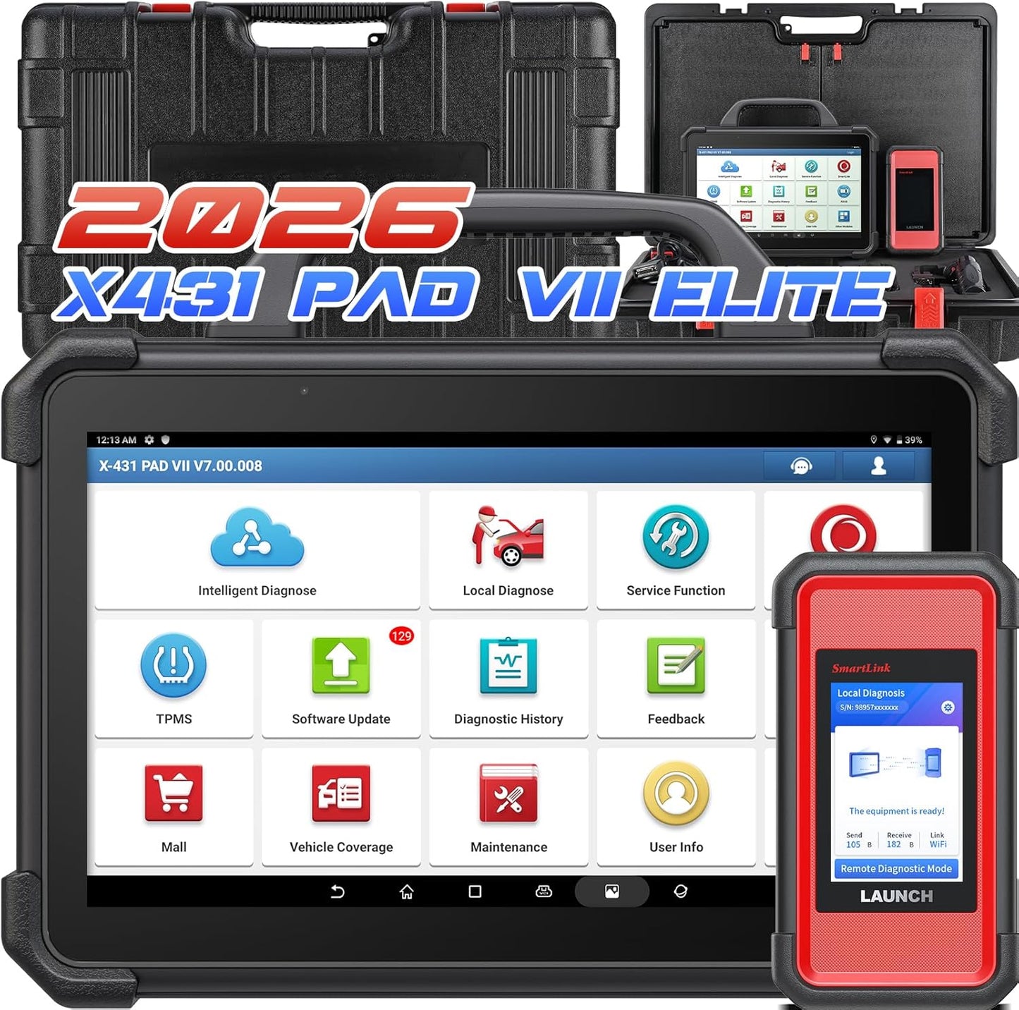 Launch X431 PAD 7 2025 - ajoneuvodiagnostiikkalaite