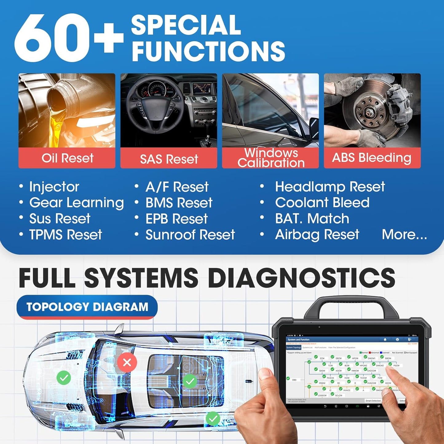 Launch X431 PAD 7 2025 - ajoneuvodiagnostiikkalaite