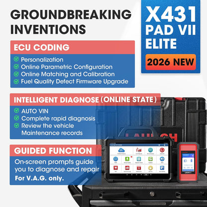 Launch X431 PAD 7 2025 - ajoneuvodiagnostiikkalaite