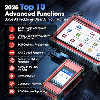 Ajoneuvon diagnostiikkalaite Launch X431 PRO5 Smartlink 2.0 2026
