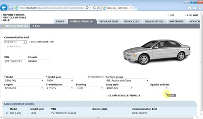 Volvo-diagnostiikkalaite VIDA DICE 2015A