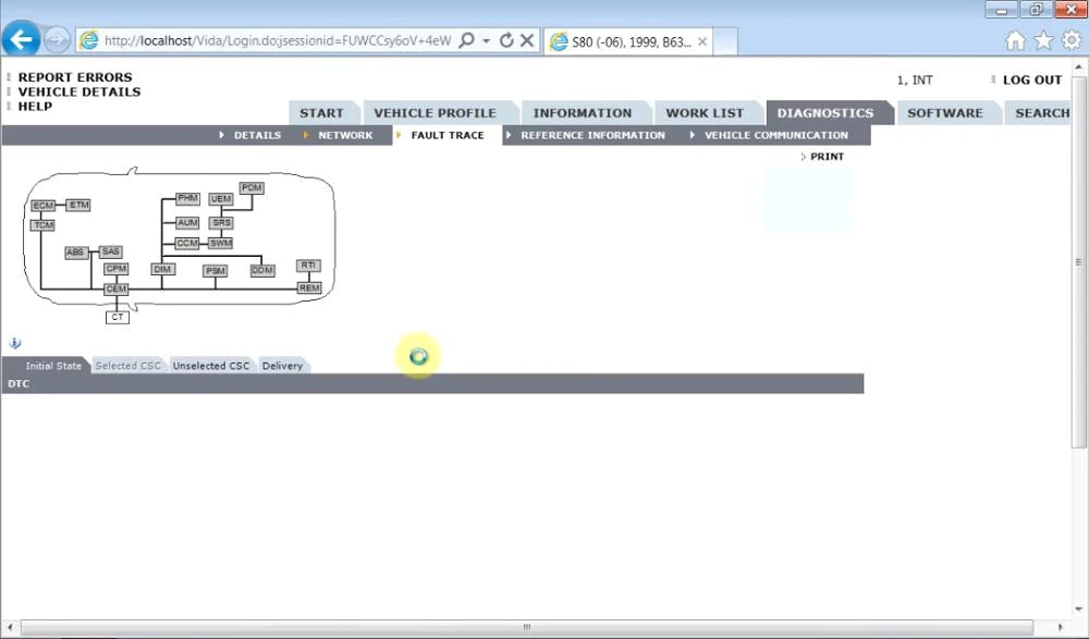 Volvo-diagnostiikkalaite VIDA DICE 2015A