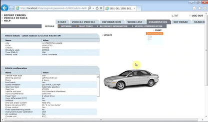 Volvo-diagnostiikkalaite VIDA DICE 2015A