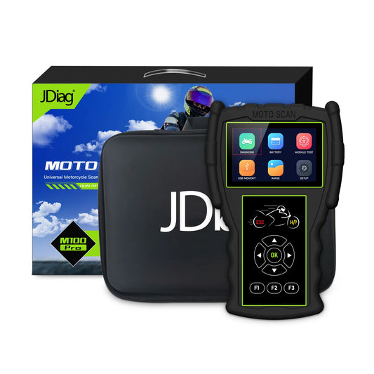 Moottoripyörien diagnostiikkalaite JDiag M100 PRO Full