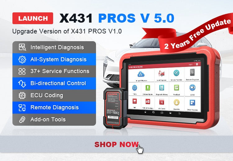 Autodiagnostiikkalaite Launch X431 PROS V5.0 2026