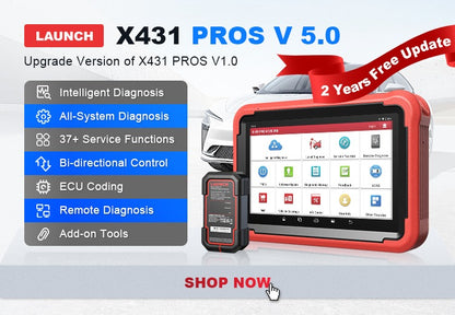 Autodiagnostiikkalaite Launch X431 PROS V5.0 2026