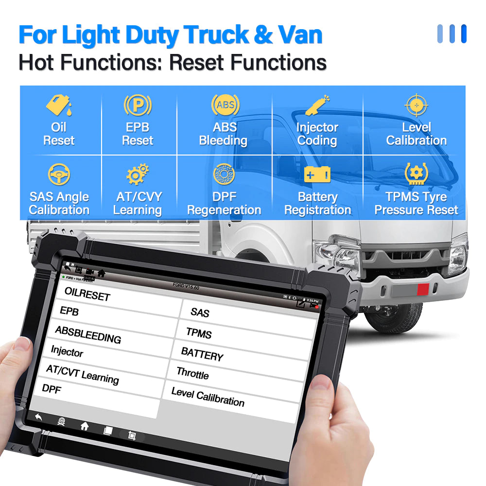 ANCEL X7 HD kuorma-autojen diagnostiikkalaite, Bluetooth, 2025