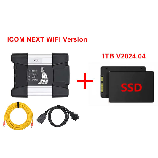 BMW ICOM NEXT WIFI + SSD ISTA D/P 2026 -kokonaisuus