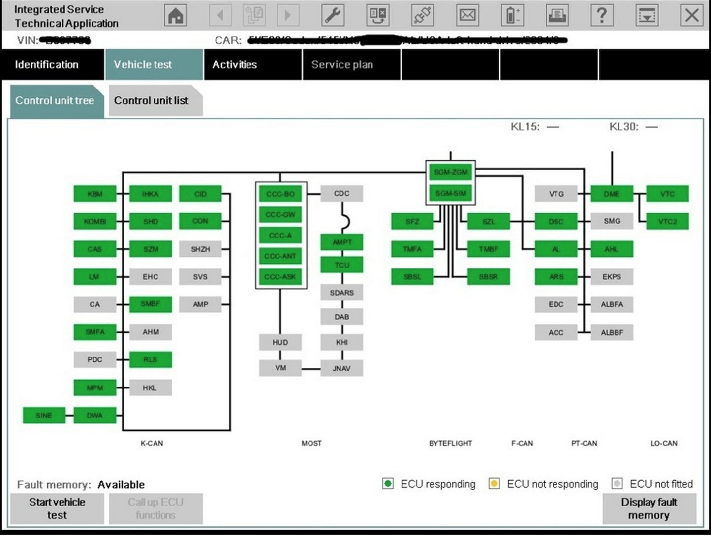 BMW ENET F-, G-, I-sarjan diagnostiikkalaite F10/F01/F15/G20/G30