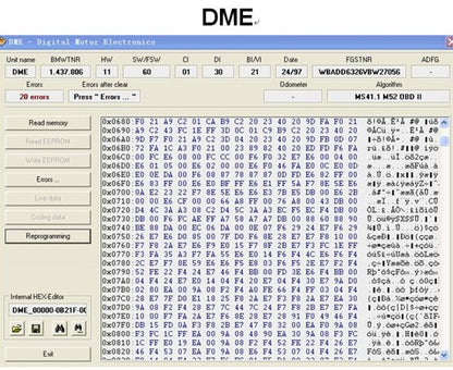 Diagnostiikkalaite BMW Scanner 1.4.0 E36 E38 E39 E46 E53 E83