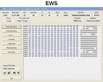Diagnostiikkalaite BMW Scanner 1.4.0 E36 E38 E39 E46 E53 E83