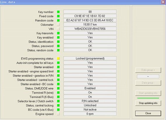 Diagnostiikkalaite BMW Scanner 1.4.0 E36 E38 E39 E46 E53 E83