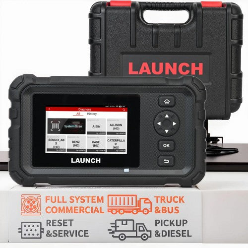 Kuorma-autojen diagnostiikkalaite Launch CRP129 HD (Heavy Duty, 24V)