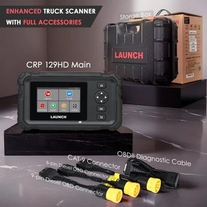 Kuorma-autojen diagnostiikkalaite Launch CRP129 HD (Heavy Duty, 24V)