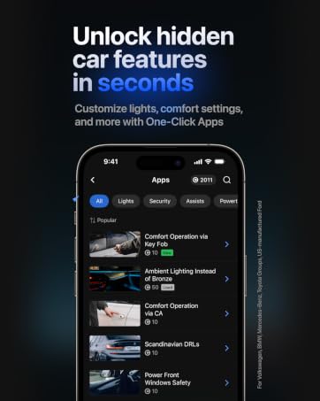 OBDeleven NextGen 3 -diagnostiikkalaite VAG-autoille: VW, AUDI, SEAT, ŠKODA