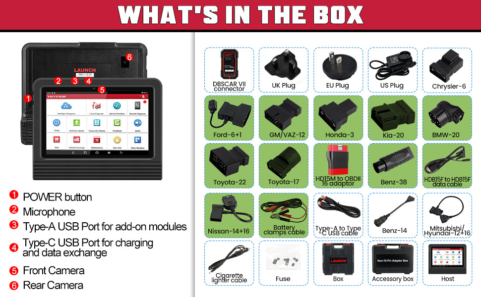 Autodiagnostiikkalaite Launch X431 V5.0 PRO Elite 2026