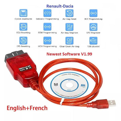 Renolink V2.10 Renault/Dacia-diagnoosilaite