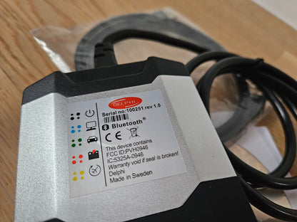 Universaali auton diagnostiikkalaite Delphi DS150E Bluetoothilla 2021.11