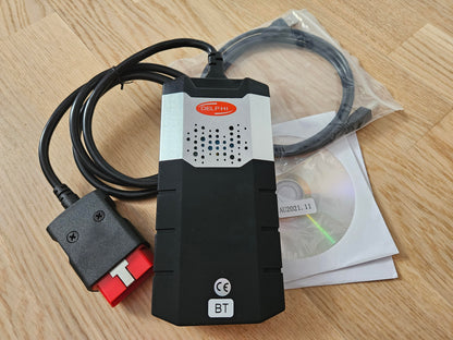 Universaali auton diagnostiikkalaite Delphi DS150E Bluetoothilla 2021.11